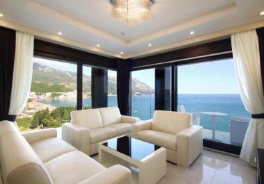 Apartament 80 m2 w Bechichi 20 metrów od morza z panoramicznym widokiem