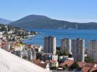 Panoramiczny widok na morze 3 sypialnie apartament w Herceg Novi z kominkiem i garażem