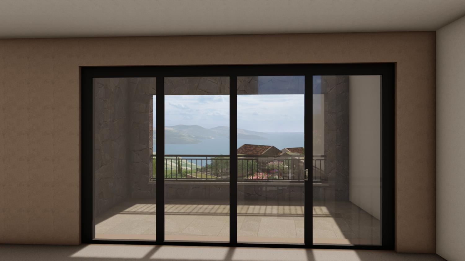 Luksusowy apartament z widokiem na morze 104 m2 w Lustica Bay z elitarnym dostępem do golfa